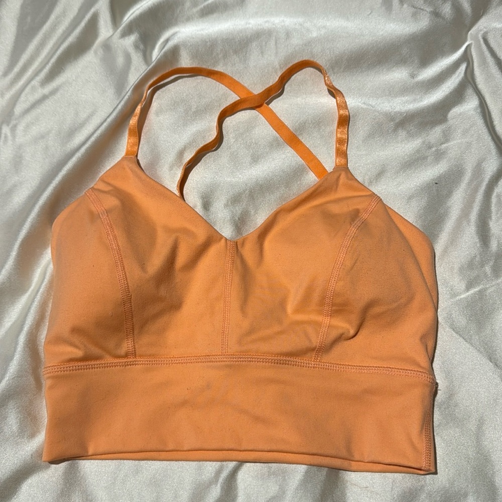 Popflex glow bra in color peach size S NWT